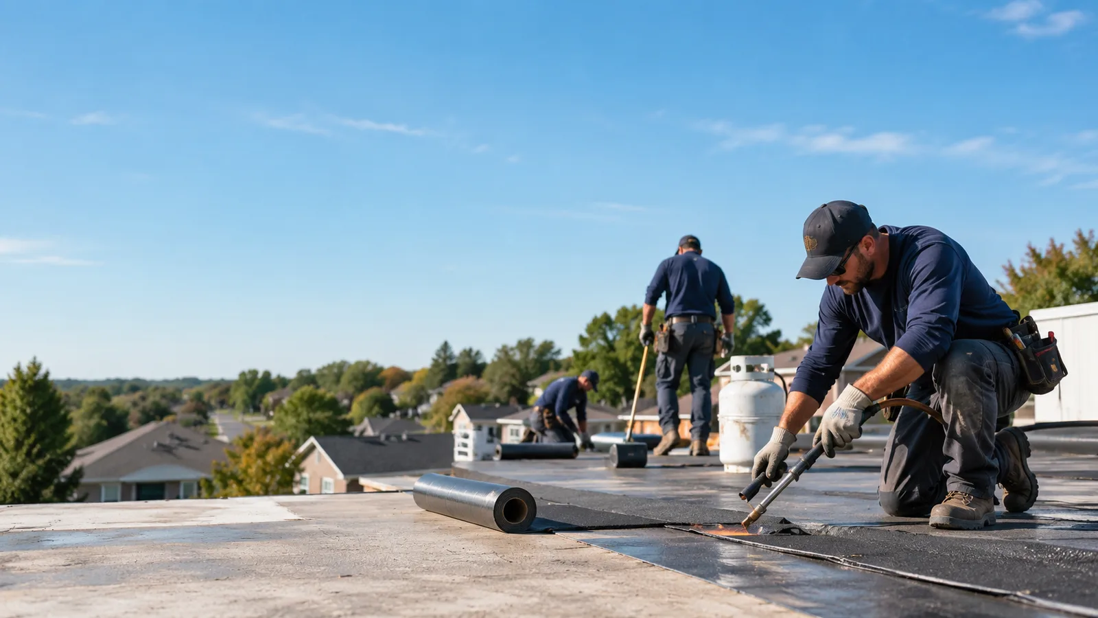 Flat Roof Leak Repair providers in Derby, IN